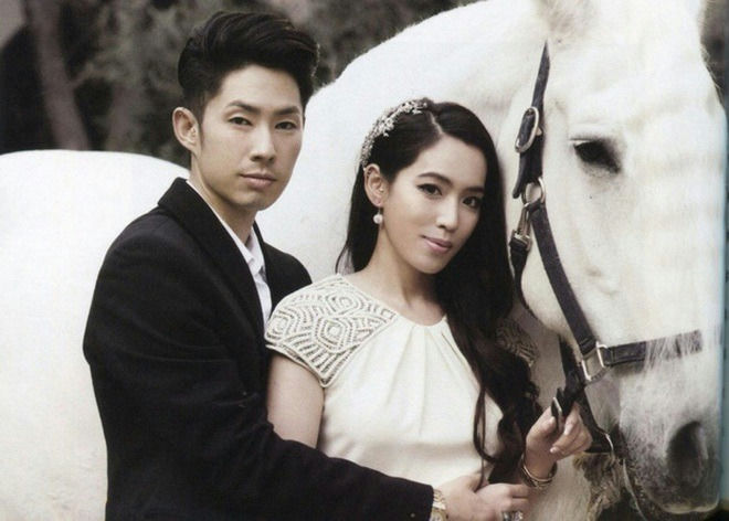 Vanness Wu new girlfriendcouple' 'wedding' 'horse' 'asian' 'elegant.
