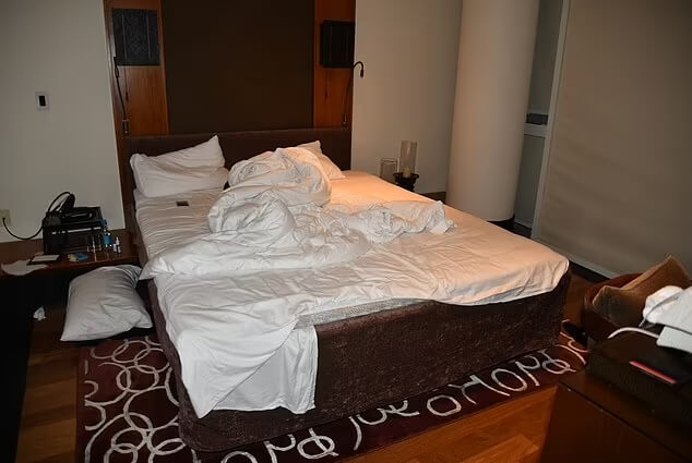 The following morning, Sterling was found dead in the hotel room bathroom. Inside the room, multiple baggies of a designer drug called “pink cocaine” — a mixture that includes caffeine and ketamine — were found, along with condoms.