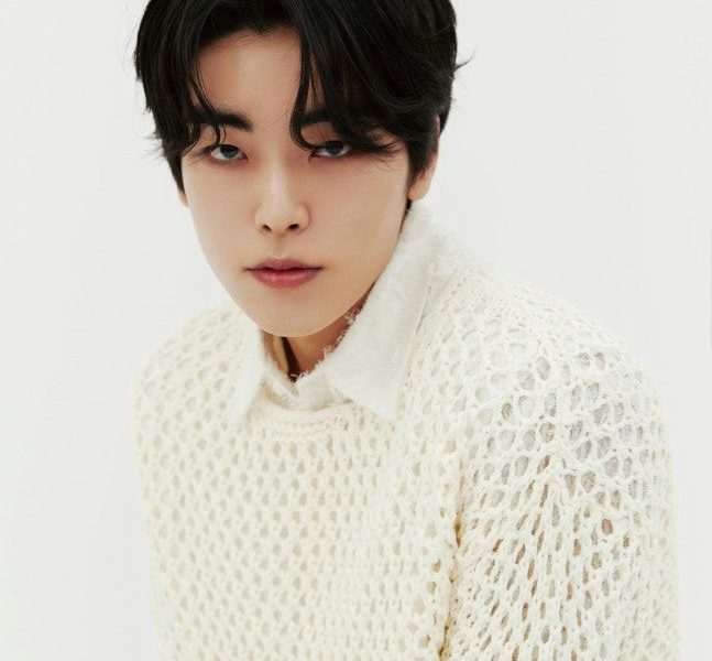 Kim Soo-gyeom Let's Play Soccer 4person' 'portrait' 'sweater' 'hairstyle' 'stare.