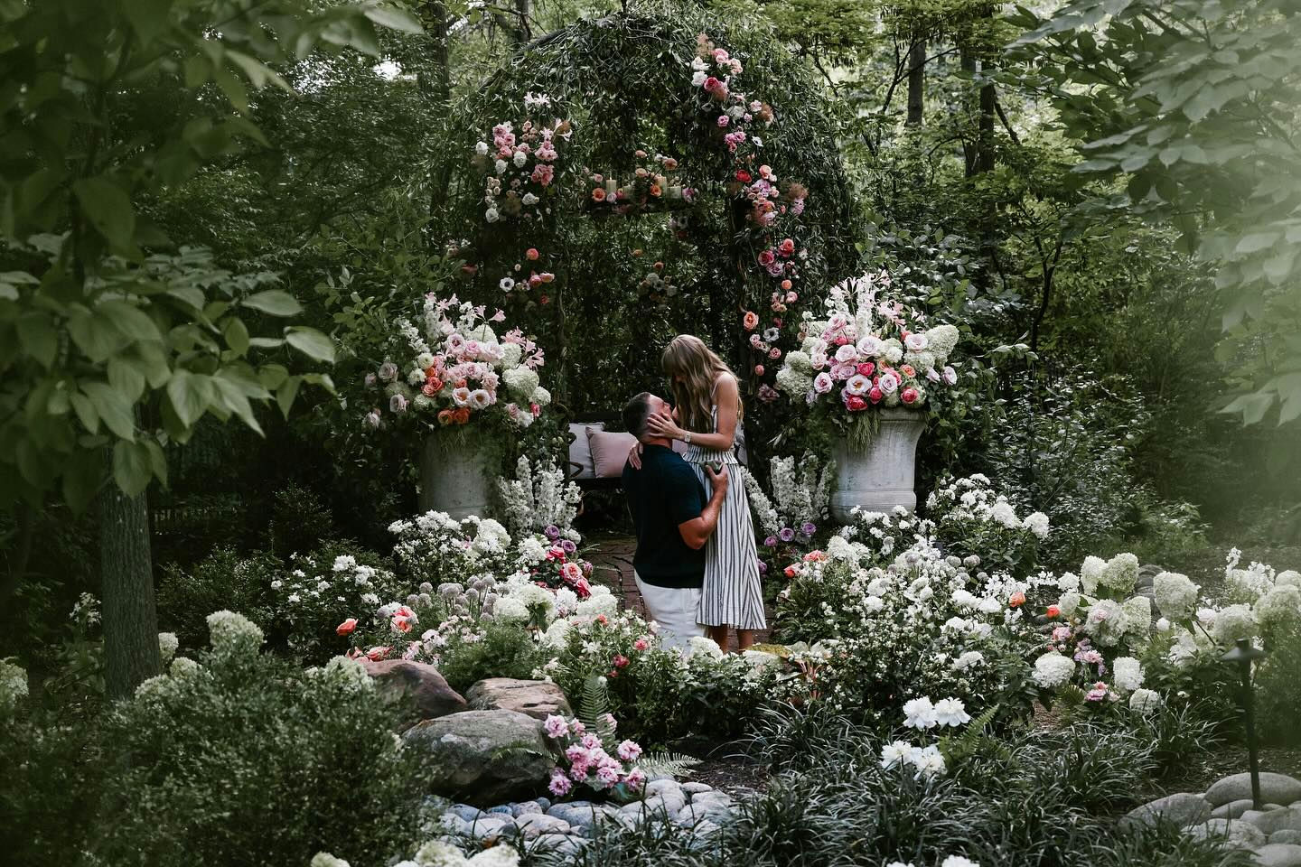 Taylor Swift Travis Kelce engagementpeople' 'proposal' 'flowers' 'garden' 'romance.
