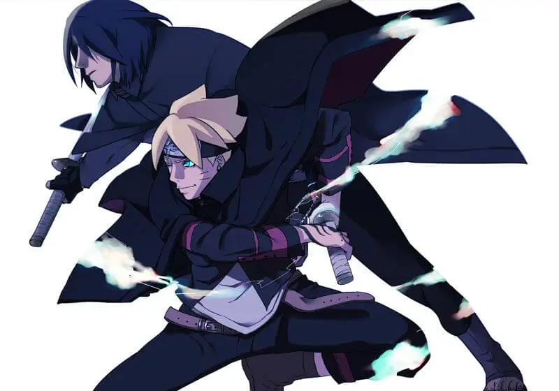 boruto and sasuke similarities