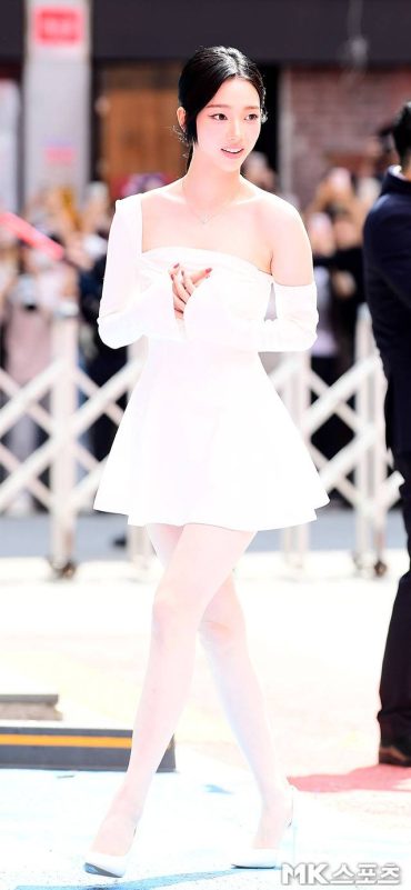 Karina white mini dress beauty eventwoman' 'dress' 'white' 'portrait.