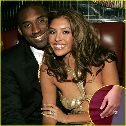 Most expensive Hollywood celebrity engagement ringspeople' '' 'obe' 'ryant' 'ring' 'smile' 'couple.