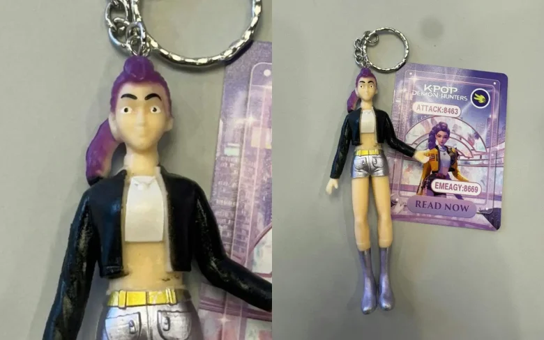 kpop demon hunters keychain controversy