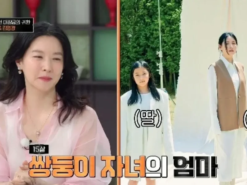 lee young ae twin children 15 years old reveal