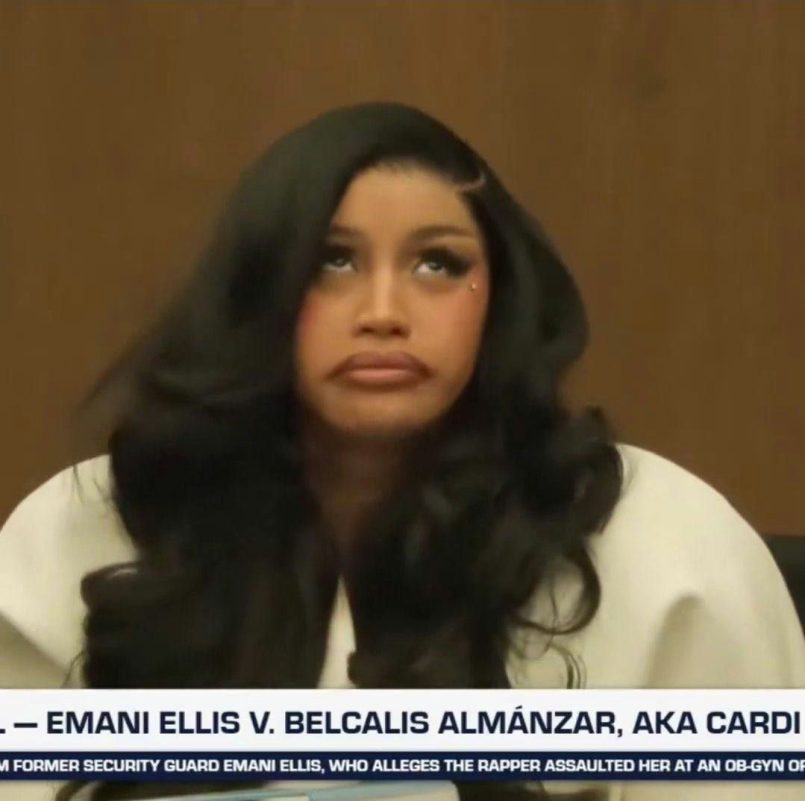 Cardi B court caseperson' '' 'ardi' '' '' 'courtroom' 'expression' '' 'hairstyle.