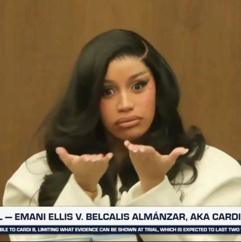 Cardi B court case' 'ardi' '' '' 'judge' 'court' 'trial.