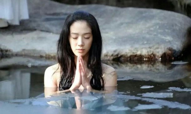 Princess Ja Myung Netflixperson' '' 'sian' 'meditation' 'water' 'prayer.