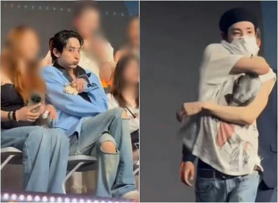 Lee Soo-hyuk G-Dragon behaviorpeople' 'singer' 'puffedcheeks' 'mask' 'beret.