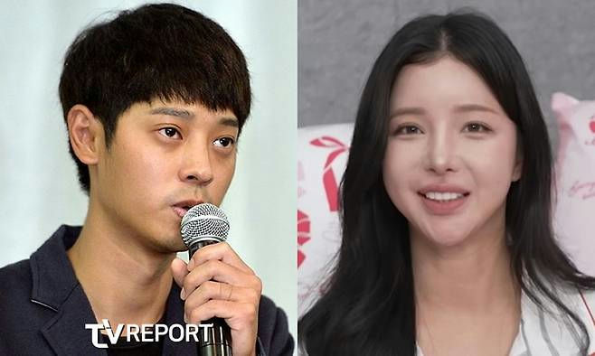 Burning Sun Jung Joon-young ex commentpeople' 'two' 'microphone' 'closeup' 'smile.