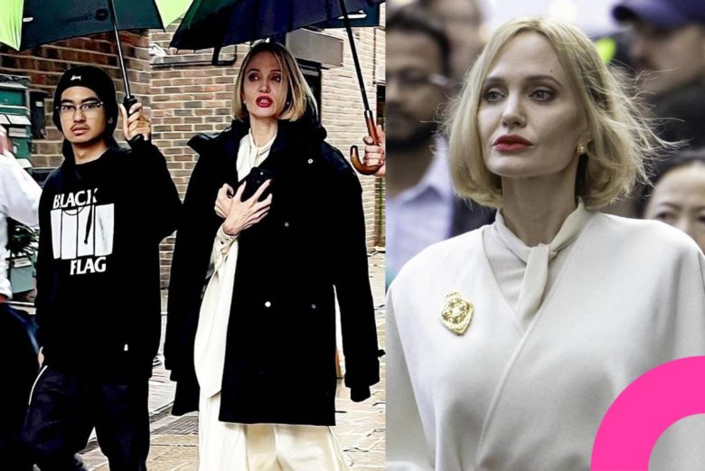 Angelina Jolie new look Anxious People