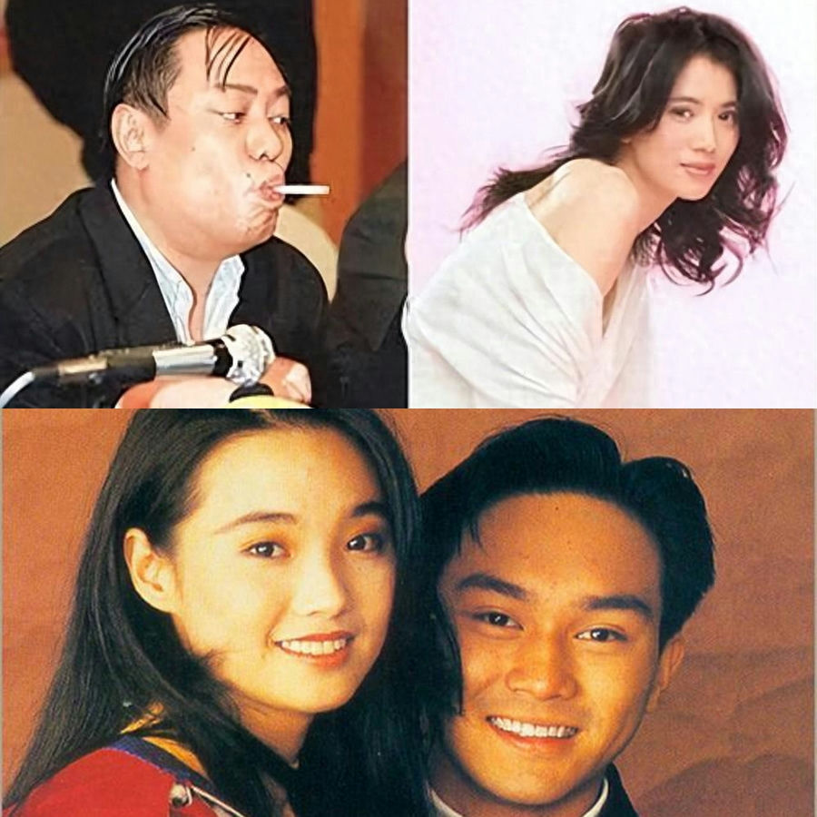 Anita Yuen Julian Cheungfour' 'face' 'collage' 'smile' 'cigarette' 'vintage.