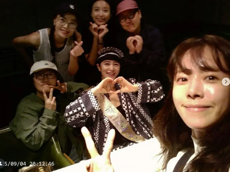 kim hye soo birthday party