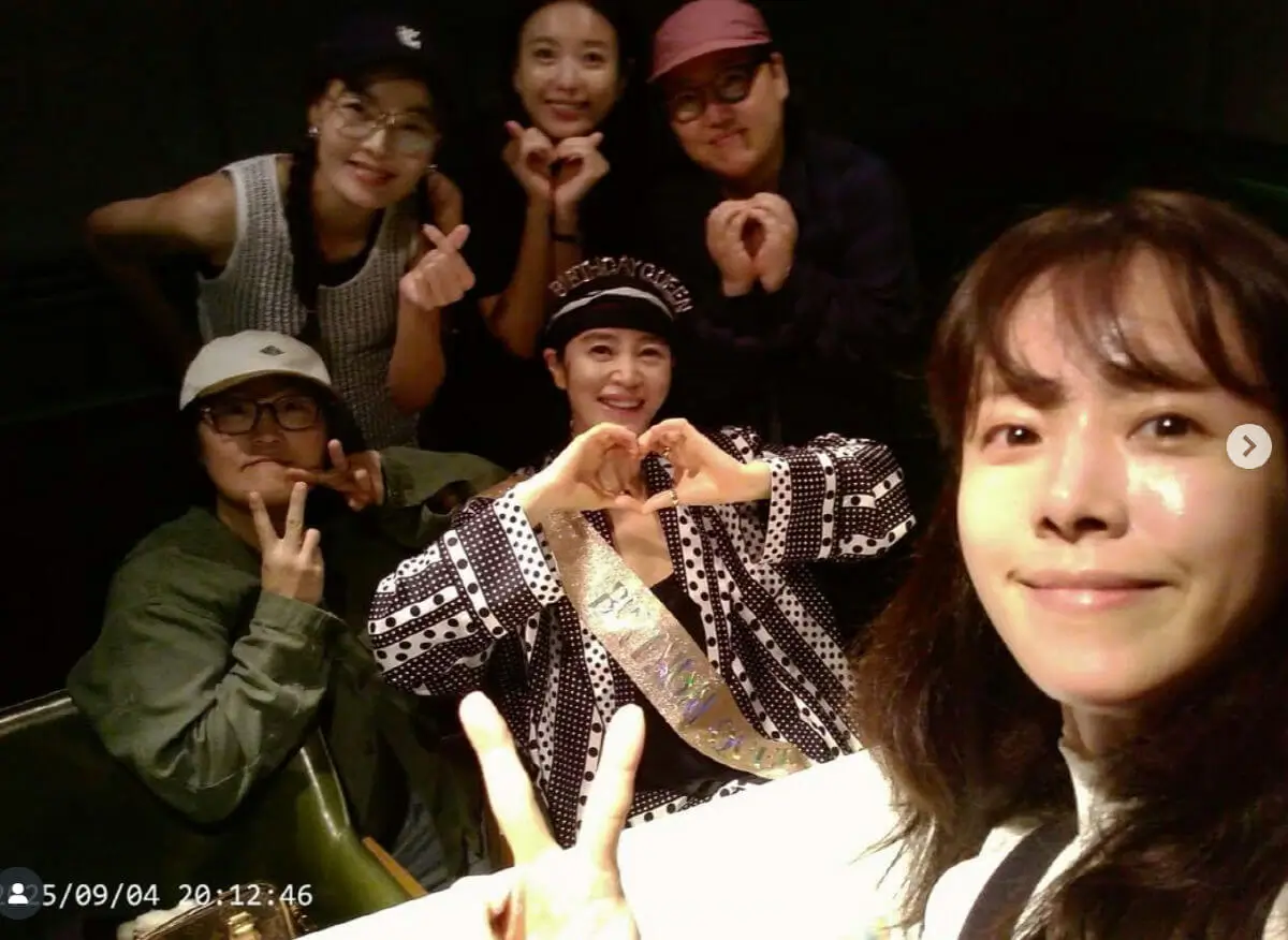 kim hye soo birthday party