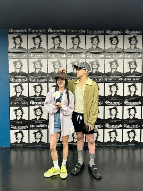 rumored K-pop idol couplespeople' 'posters' 'hats' 'flower' 'casual.