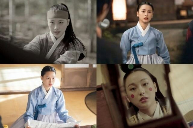 Moon Seung-yoo Yoona rival Bon Appétit, Your Majestywoman' '' 'anbok' 'serious' 'makeup' 'mirror.