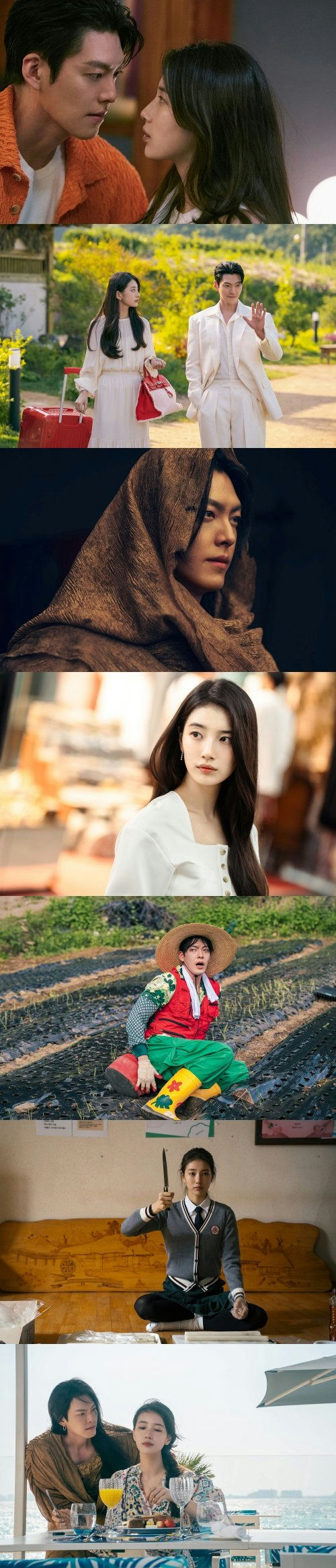 Kim Woo Bin and Suzy Netflix Genie, Make a Wishpeople' 'romance' 'travel' 'farming' 'dining.