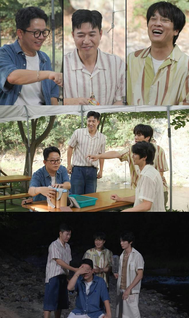 Kim Jong-kook wedding gift moneypeople' 'outdoors' 'gathering' 'fun' 'riverbank.
