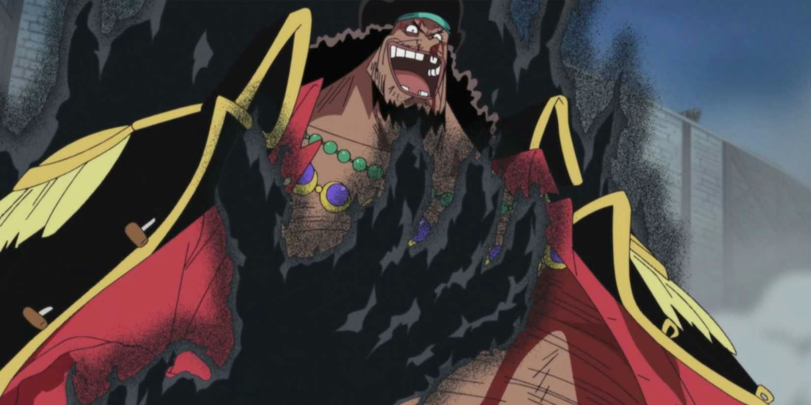 Davy Jones Yami Yami no Mi One Pieceperson' 'beard' 'black' 'smoke' 'necklaces' 'clothing.