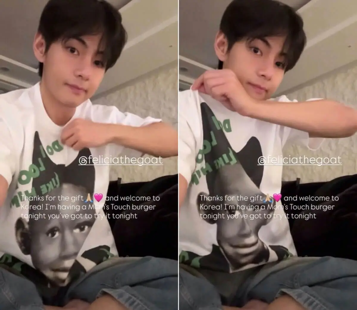 bts v tyler the creator concert moms touch