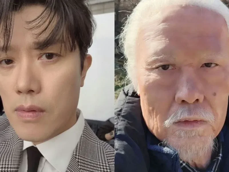 park hee soon elderly makeup transformation