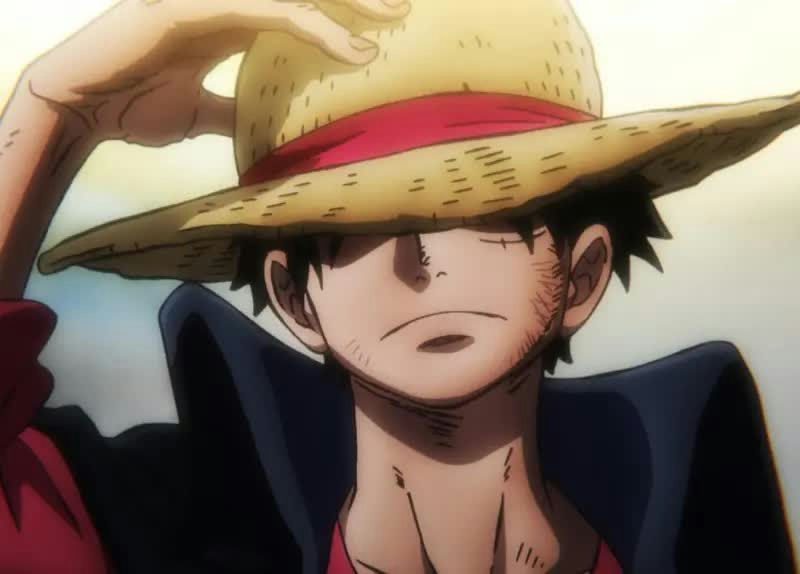 One Piece anime vs manga momentsperson' '' 'uffy' 'straw' 'hat' 'scar' 'serious.