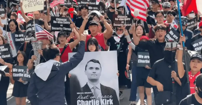 sunye charlie kirk tribute