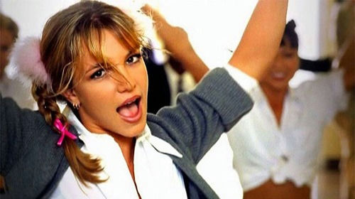 Britney Spears youth pop princesspeople' '' 'ritney' '' 'pears' 'school' 'uniform' 'cheer' 'ribbon.