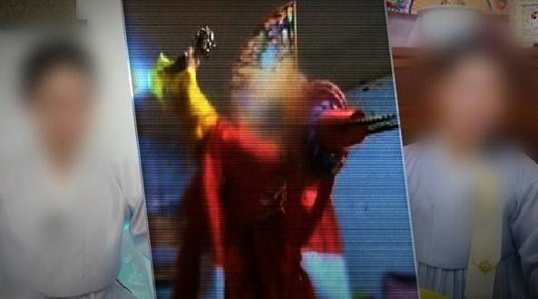 Flight attendants shaman initiation SBS Unanswered Questionspeople' '' '' 'blur' 'mask' 'puppet' 'culture.