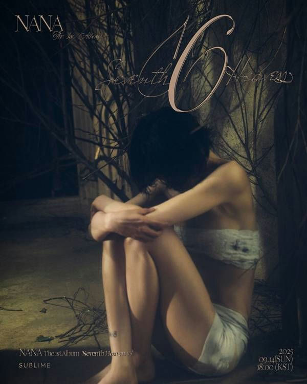 Nana solo debut KBS banperson' 'crouched' 'branches' 'dark' 'vulnerable.