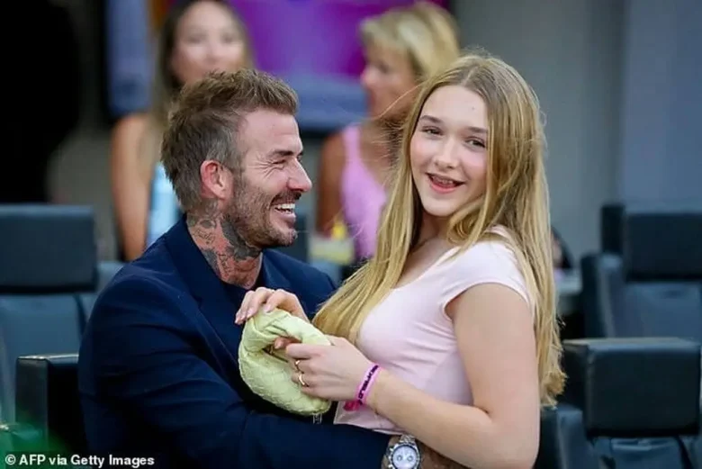 harper beckham 14th birthday paris fashion week