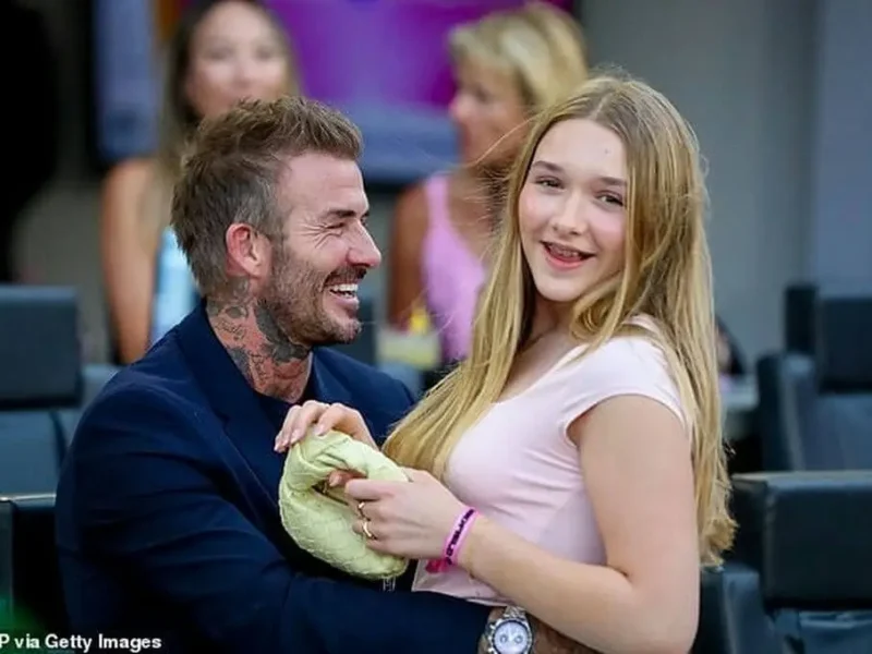 harper beckham 14th birthday paris fashion week