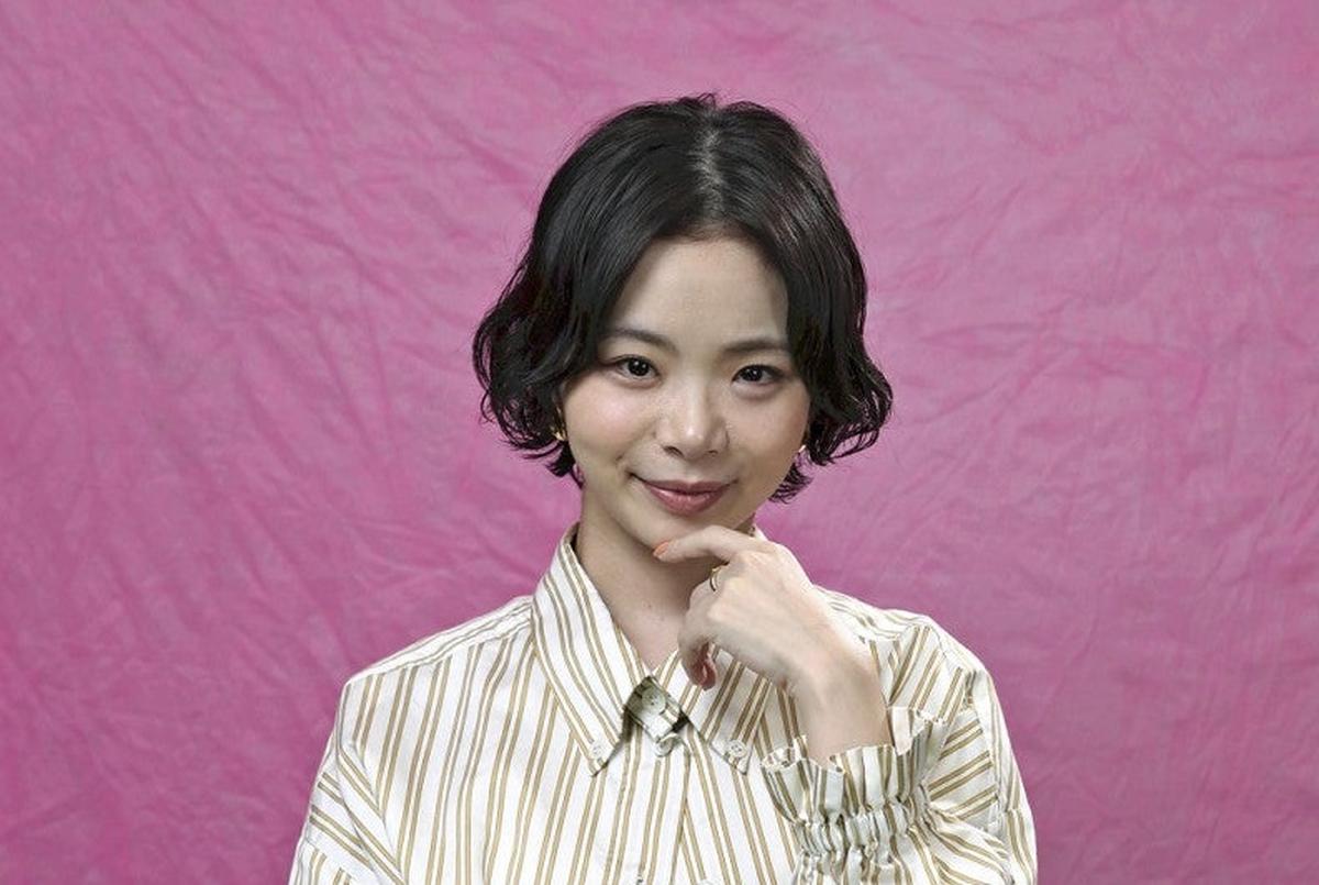 BE:FIRST Ryoki and Shuri child birth scandalpeople' 'woman' 'portrait' 'striped' 'shirt' 'short' 'hair.