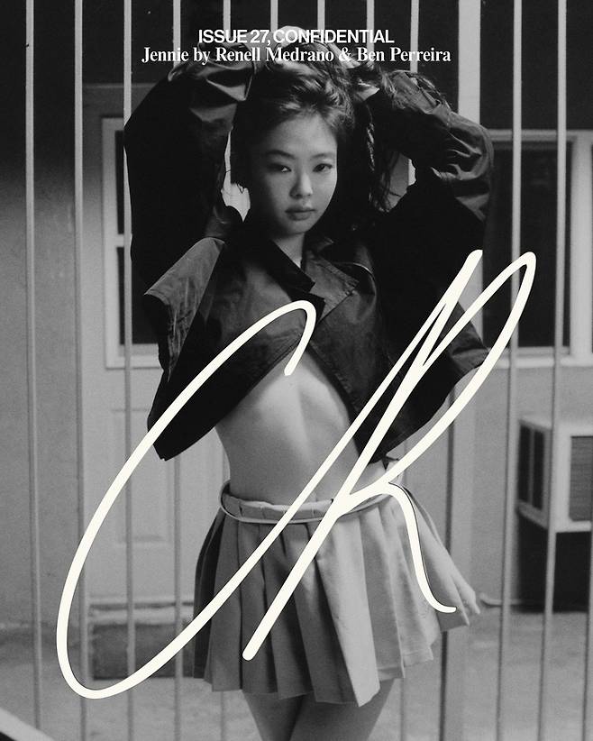 Jennie CR Fashion Book' 'ennie' 'blackandwhite' 'skirt' 'jacket' 'magazine.