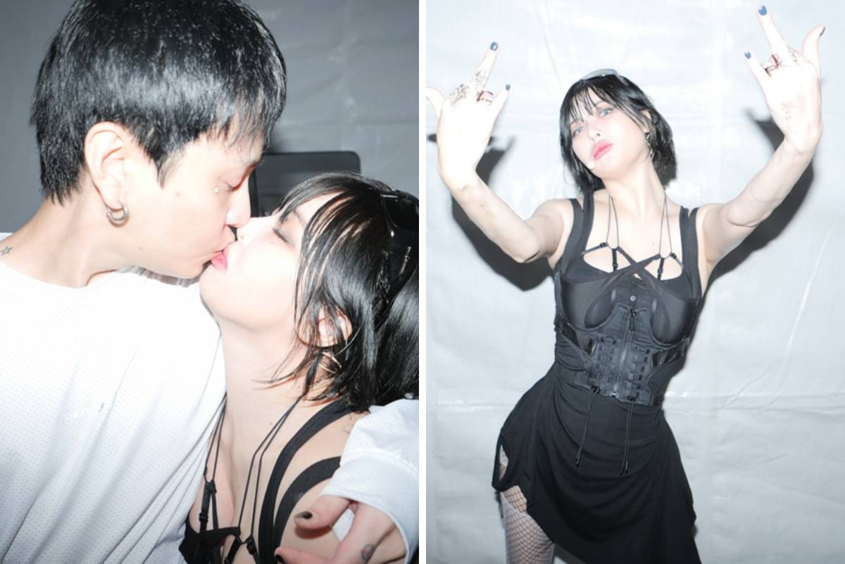 HyunA middle finger controversy