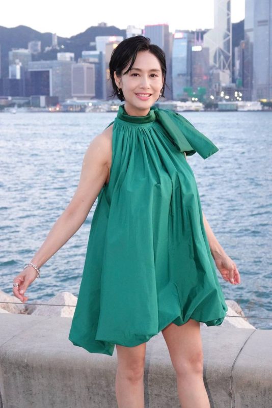 Athena Chu latest photoswoman' 'portrait' 'dress' 'skyline' 'water.