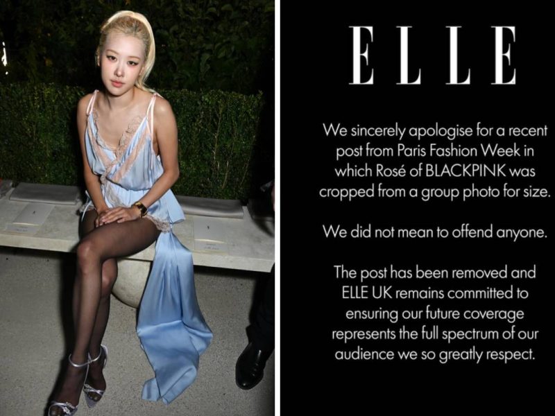 Rosé ELLE UK racism