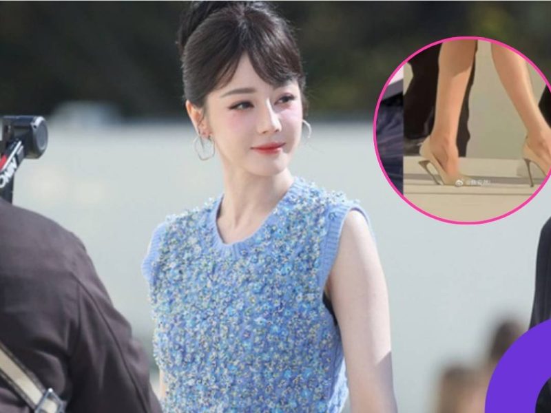 Dilraba Dilmurat Dior shoe incident