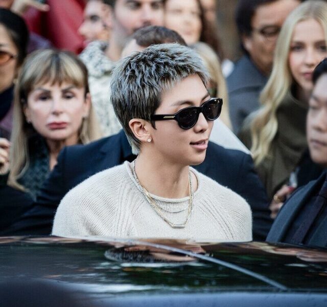 BTS RM marriage and parenthood commentspeople' '' '' '' 'sunglasses' 'sweater' 'jewelry.