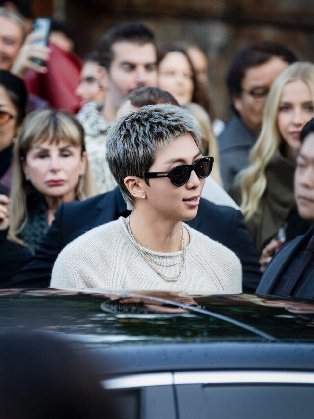 BTS RM marriage and parenthood commentspeople' '' '' '' 'sunglasses' 'sweater' 'jewelry.