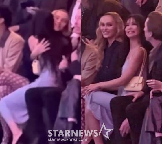Jennie Chanel Paris Fashion Week 2026people' 'attending' 'event' 'smiling' 'chatting' 'stylish.