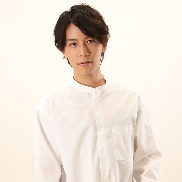 Shinsaku Shimazaki deathperson' 'man' 'white' 'shirt' 'portrait' 'studio' 'shot.