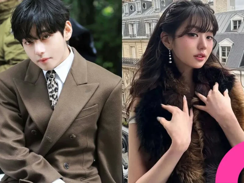 bts v wonyoung dating rumors