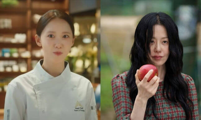 people-Yoona-chef uniform-Seo-Hyun-jin-plaid dress-apple