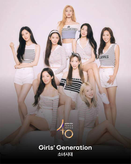 people-8-Girls' Generation-A-K-pop group-A-striped tops-A-white shorts