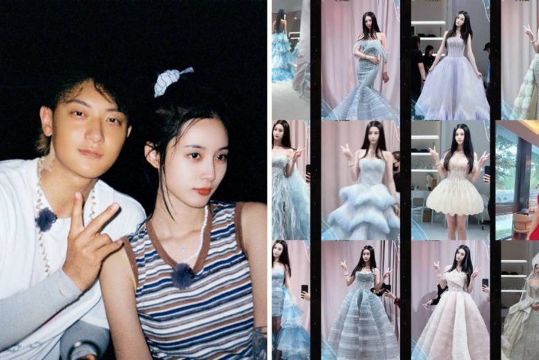 Huang Zitao Xu Yiyang wedding dress