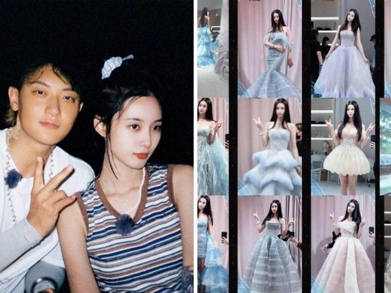Huang Zitao Xu Yiyang wedding dress
