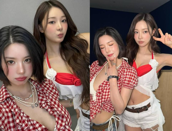 Lee Si An kwon eun bi waterbomb