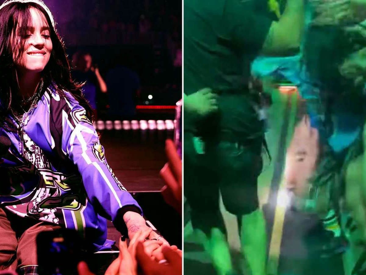 billie eilish miami concert incident