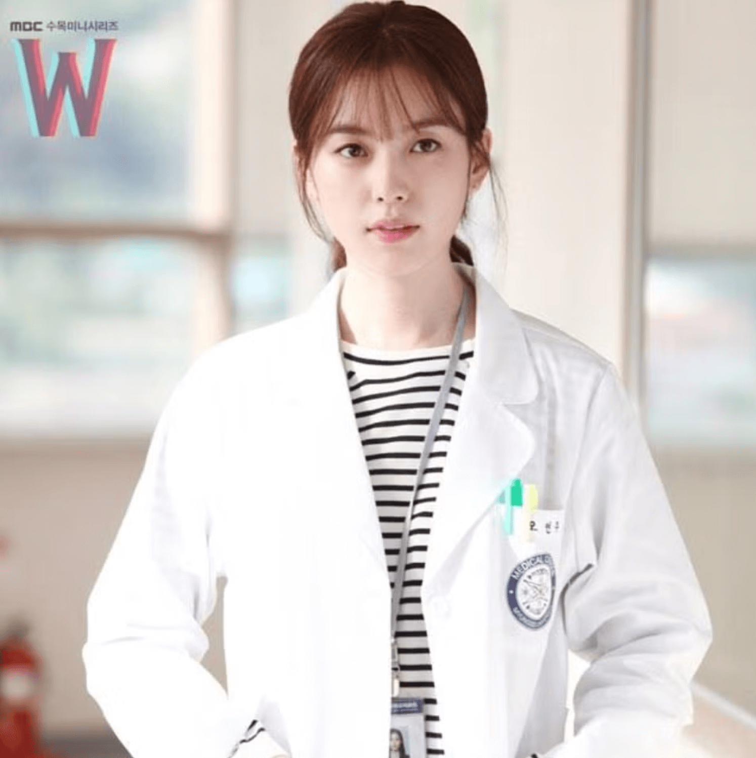 people-woman-doctor-attire-lab coat-Korean drama-W